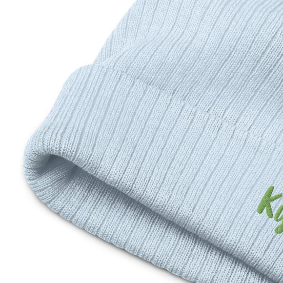 Ribbed Knit Beanie - Premium Beanies from Atlantis - Just $17.25! Shop now at Arekkusu-Store