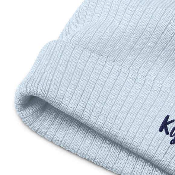 Ribbed Knit Beanie - Premium Beanies from Atlantis - Just $17.25! Shop now at Arekkusu-Store