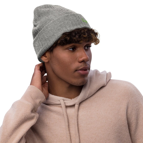 Ribbed Knit Beanie - Premium Beanies from Atlantis - Just $17.25! Shop now at Arekkusu-Store