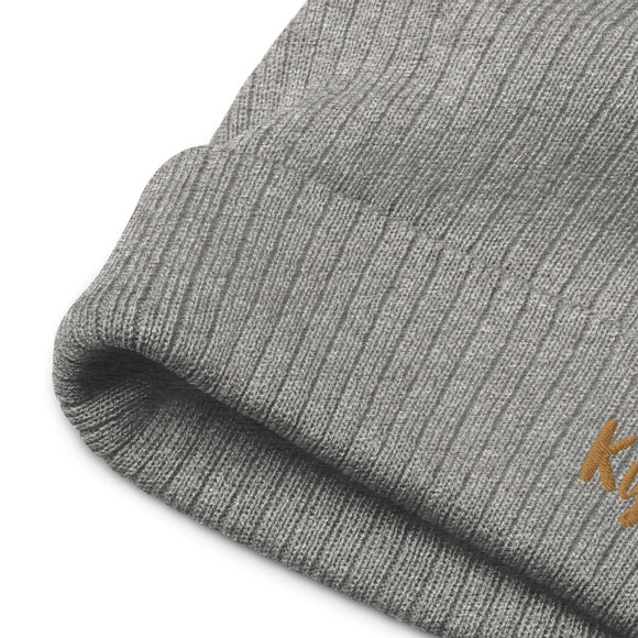 Ribbed Knit Beanie - Premium Beanies from Atlantis - Just $17.25! Shop now at Arekkusu-Store