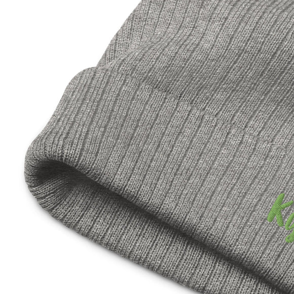 Ribbed Knit Beanie - Premium Beanies from Atlantis - Just $17.25! Shop now at Arekkusu-Store