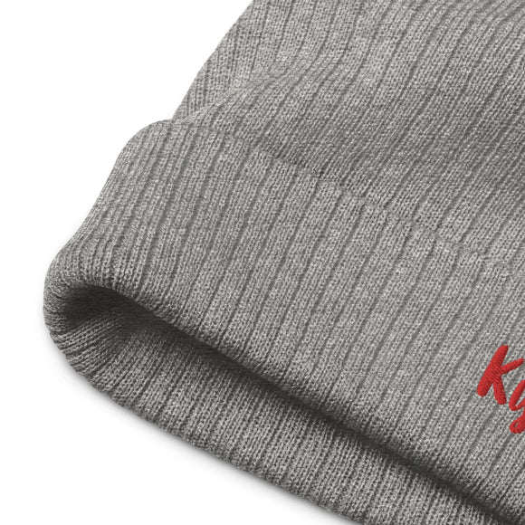 Ribbed Knit Beanie - Premium Beanies from Atlantis - Just $17.25! Shop now at Arekkusu-Store