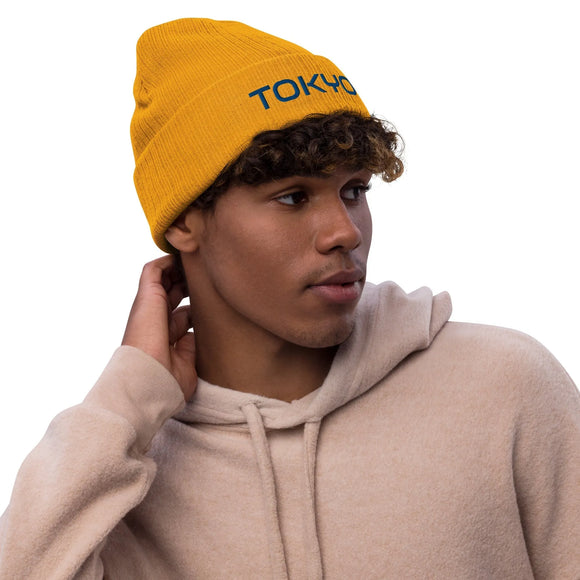 Ribbed Knit Beanie - Premium Beanies from Atlantis - Just $17.25! Shop now at Arekkusu-Store