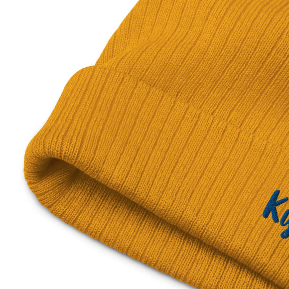 Ribbed Knit Beanie - Premium Beanies from Atlantis - Just $17.25! Shop now at Arekkusu-Store