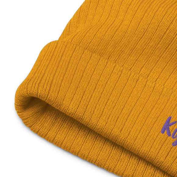 Ribbed Knit Beanie - Premium Beanies from Atlantis - Just $17.25! Shop now at Arekkusu-Store