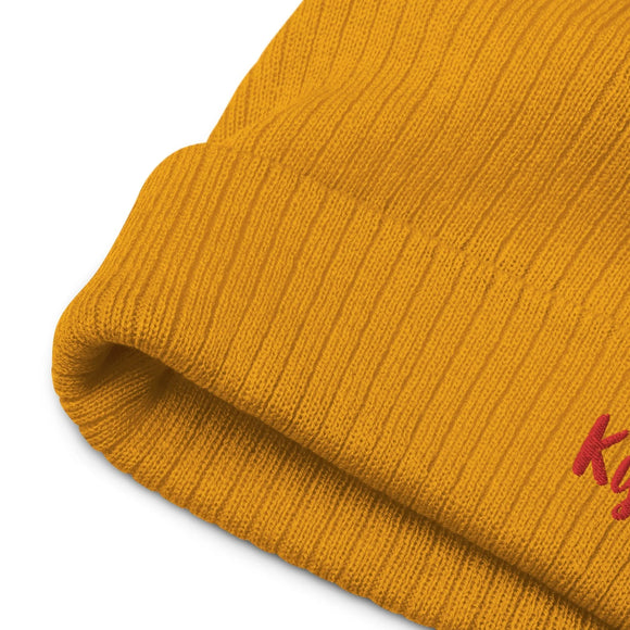 Ribbed Knit Beanie - Premium Beanies from Atlantis - Just $17.25! Shop now at Arekkusu-Store
