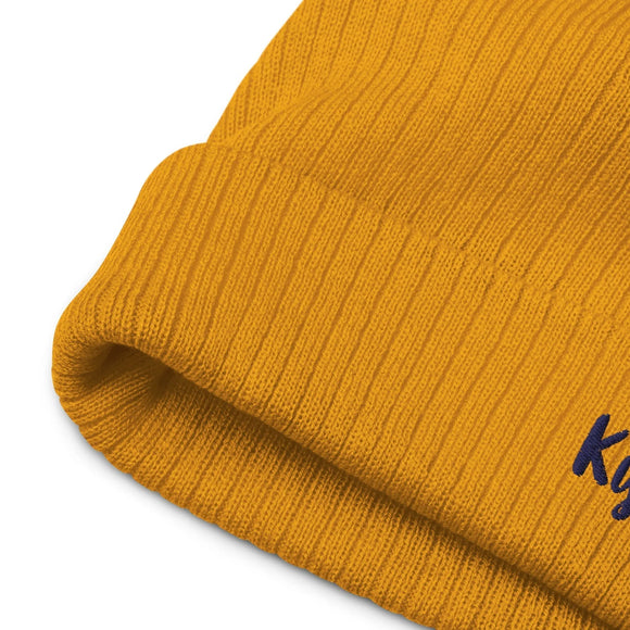 Ribbed Knit Beanie - Premium Beanies from Atlantis - Just $17.25! Shop now at Arekkusu-Store