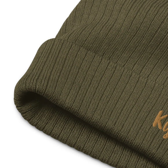 Ribbed Knit Beanie - Premium Beanies from Atlantis - Just $17.25! Shop now at Arekkusu-Store