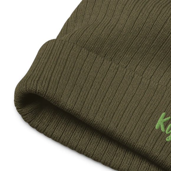 Ribbed Knit Beanie - Premium Beanies from Atlantis - Just $17.25! Shop now at Arekkusu-Store