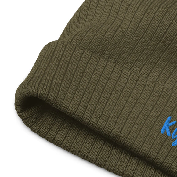 Ribbed Knit Beanie - Premium Beanies from Atlantis - Just $17.25! Shop now at Arekkusu-Store