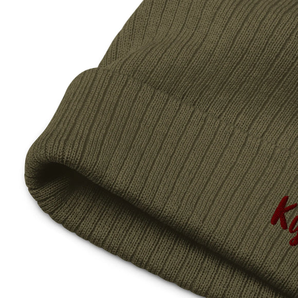 Ribbed Knit Beanie - Premium Beanies from Atlantis - Just $17.25! Shop now at Arekkusu-Store