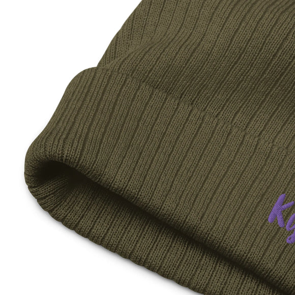 Ribbed Knit Beanie - Premium Beanies from Atlantis - Just $17.25! Shop now at Arekkusu-Store
