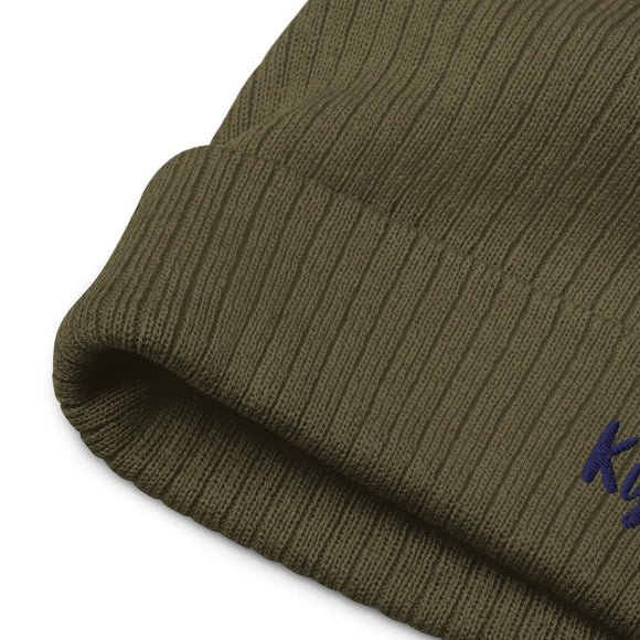Ribbed Knit Beanie - Premium Beanies from Atlantis - Just $17.25! Shop now at Arekkusu-Store
