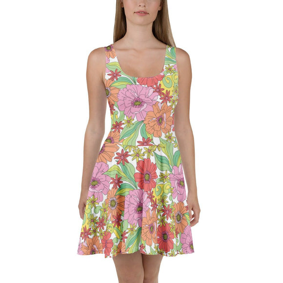 Sleeveless Flare Dress - Arekkusu - Store