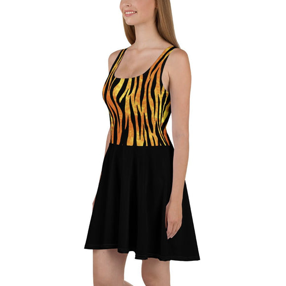 Sleeveless Flare Dress - Arekkusu - Store