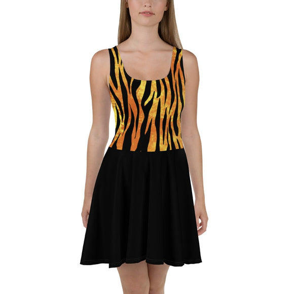 Sleeveless Flare Dress - Arekkusu - Store