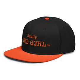 Buy orange-black Ladies&#39; Structured Snapback