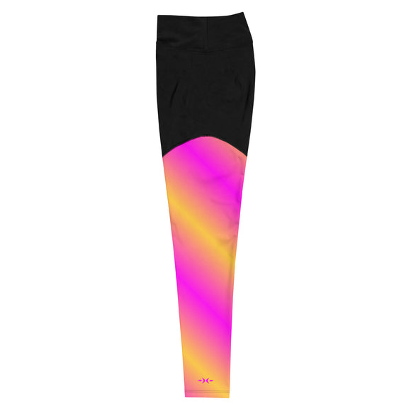 Ladies' Workout Leggings - Premium Workout Leggings from Arekkusu-Store - Just $42! Shop now at Arekkusu-Store