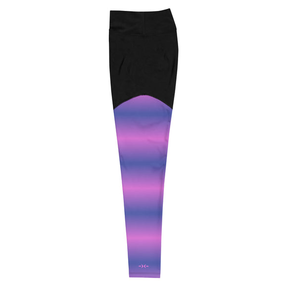 Ladies' Workout Leggings - Premium Workout Leggings from Arekkusu-Store - Just $42! Shop now at Arekkusu-Store