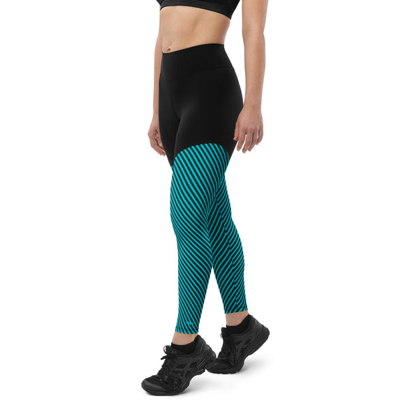 Ladies' Workout Leggings - Premium Workout Leggings from Arekkusu-Store - Just $42! Shop now at Arekkusu-Store