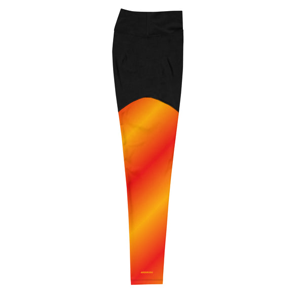 Ladies' Workout Leggings - Premium Workout Leggings from Arekkusu-Store - Just $42! Shop now at Arekkusu-Store