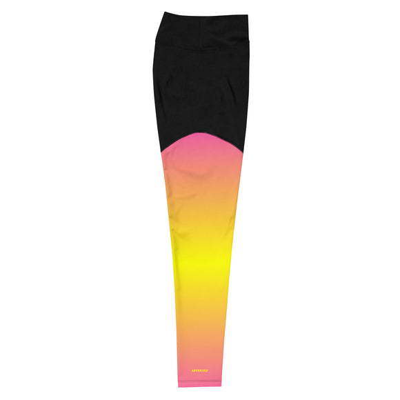 Ladies' Workout Leggings - Premium Workout Leggings from Arekkusu-Store - Just $42! Shop now at Arekkusu-Store