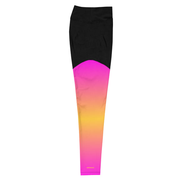 Ladies' Workout Leggings - Premium Workout Leggings from Arekkusu-Store - Just $42! Shop now at Arekkusu-Store