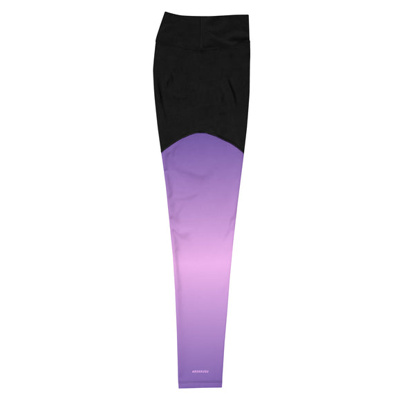 Ladies' Workout Leggings - Premium Workout Leggings from Arekkusu-Store - Just $42! Shop now at Arekkusu-Store