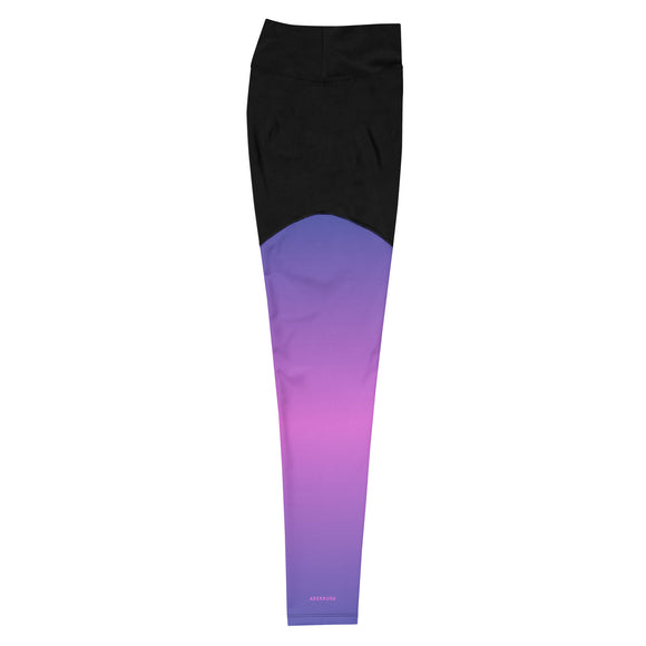 Ladies' Workout Leggings - Premium Workout Leggings from Arekkusu-Store - Just $42! Shop now at Arekkusu-Store