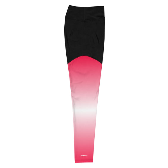 Ladies' Workout Leggings - Premium Workout Leggings from Arekkusu-Store - Just $42! Shop now at Arekkusu-Store