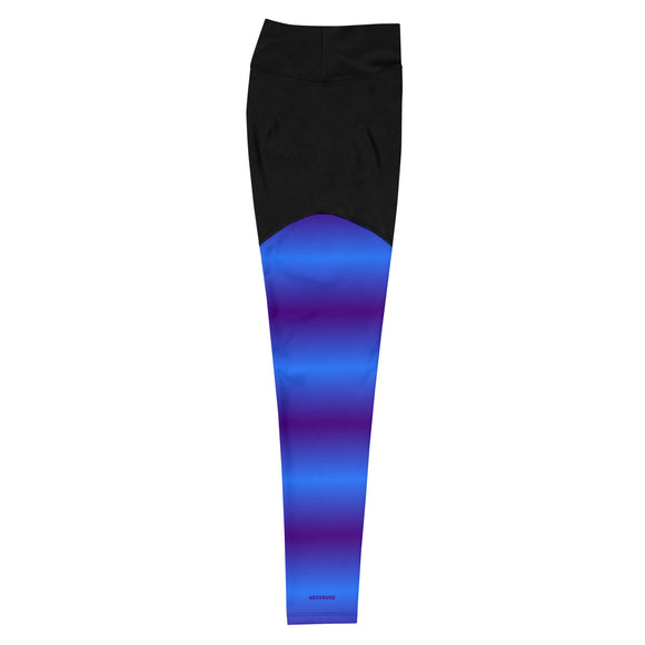 Ladies' Workout Leggings - Premium Workout Leggings from Arekkusu-Store - Just $42! Shop now at Arekkusu-Store