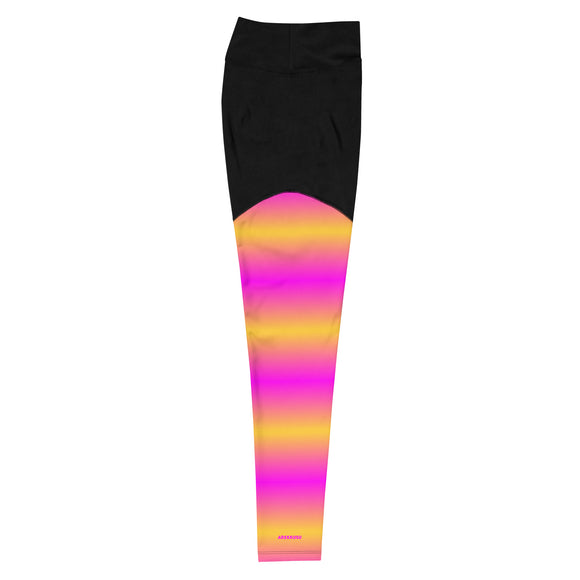 Ladies' Workout Leggings - Premium Workout Leggings from Arekkusu-Store - Just $42! Shop now at Arekkusu-Store