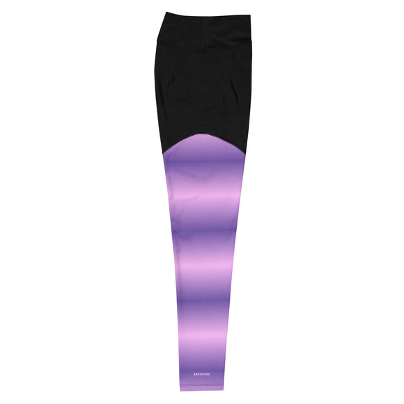 Ladies' Workout Leggings - Premium Workout Leggings from Arekkusu-Store - Just $42! Shop now at Arekkusu-Store