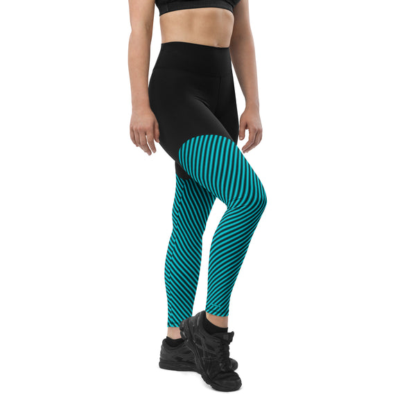 Ladies' Workout Leggings - Premium Workout Leggings from Arekkusu-Store - Just $42! Shop now at Arekkusu-Store