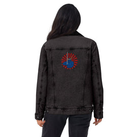 Unisex Denim Sherpa Jacket - Arekkusu - Store