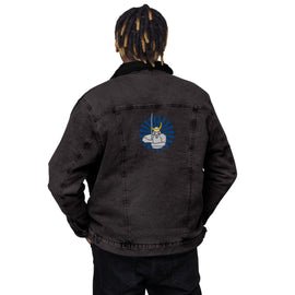 Unisex Denim Sherpa Jacket - Arekkusu - Store