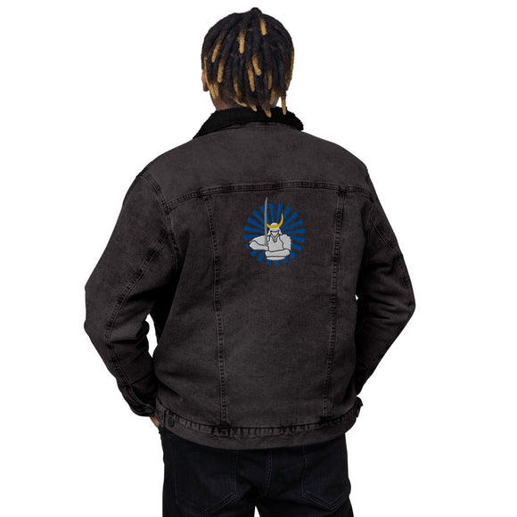 Unisex Denim Sherpa Jacket - Arekkusu - Store