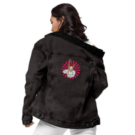 Unisex Denim Sherpa Jacket - Arekkusu - Store