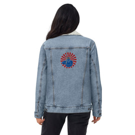 Unisex Denim Sherpa Jacket - Arekkusu - Store