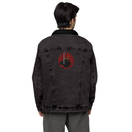 Unisex Denim Sherpa Jacket - Arekkusu - Store
