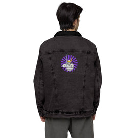 Unisex Denim Sherpa Jacket - Arekkusu - Store