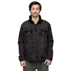 Unisex Denim Sherpa Jacket - Arekkusu - Store