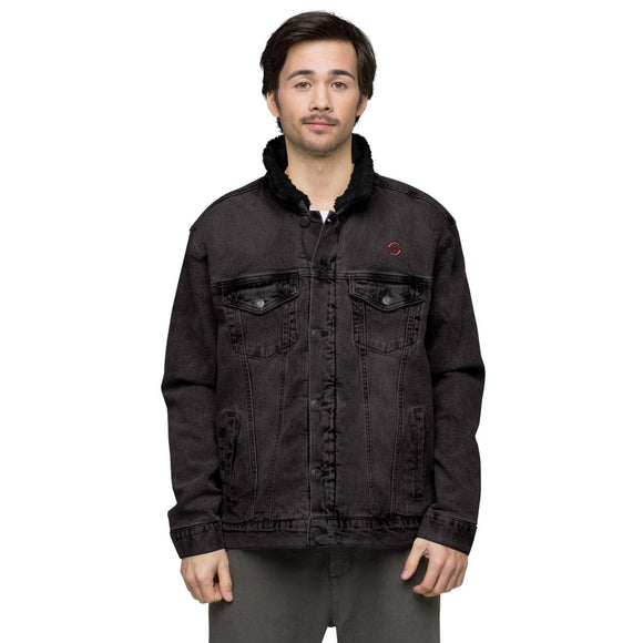 Unisex Denim Sherpa Jacket - Arekkusu - Store