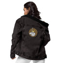 Unisex Denim Sherpa Jacket - Arekkusu - Store