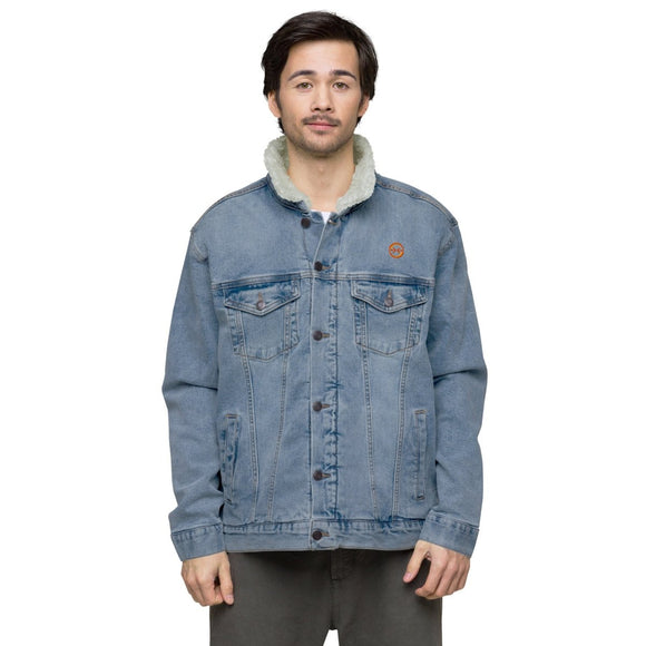 Unisex Denim Sherpa Jacket - Arekkusu - Store