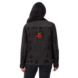 Unisex Denim Sherpa Jacket - Arekkusu - Store