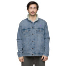 Unisex Denim Sherpa Jacket - Arekkusu - Store