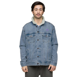 Unisex Denim Sherpa Jacket - Arekkusu - Store
