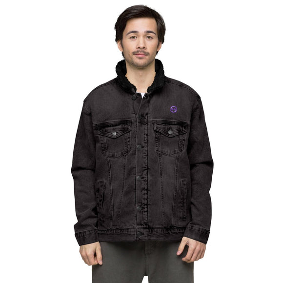 Unisex Denim Sherpa Jacket - Arekkusu - Store