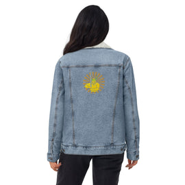 Unisex Denim Sherpa Jacket - Arekkusu - Store